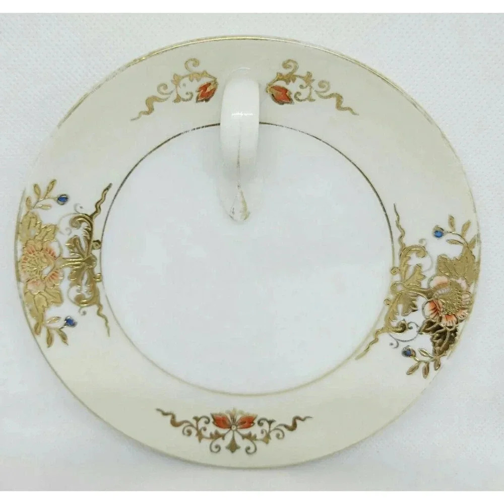 Noritake Hand Painted Lemon Wedge Server or Ring Dish